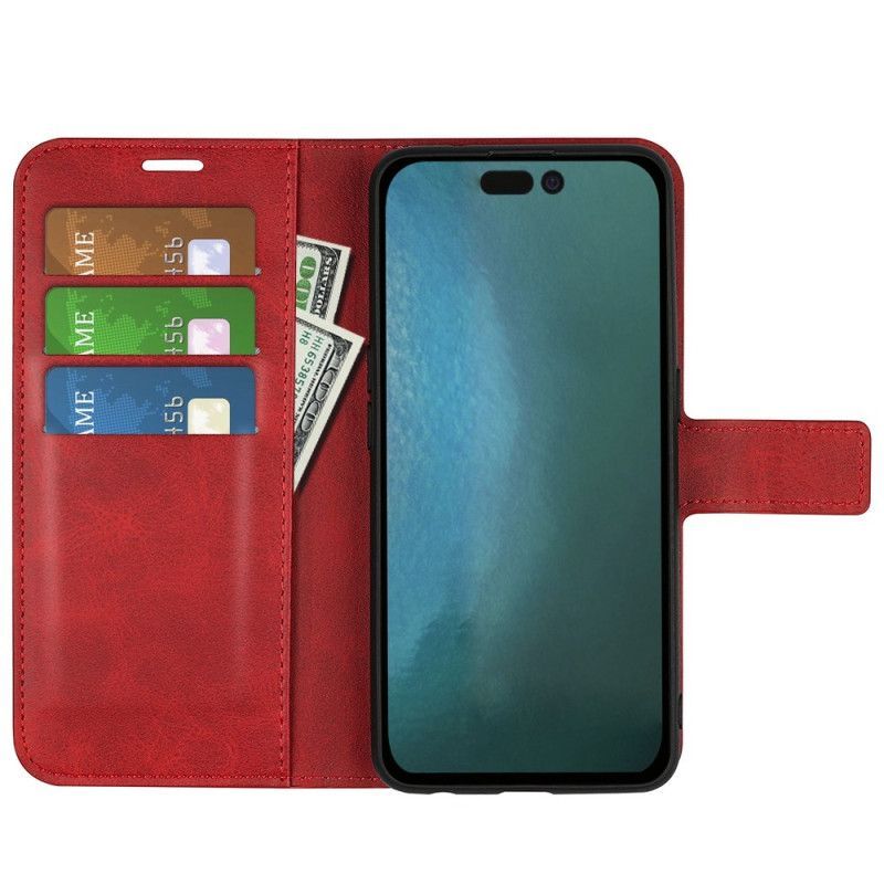 Flipové Pouzdro Na iPhone 14 Plus Slim Extreme Leather Effect