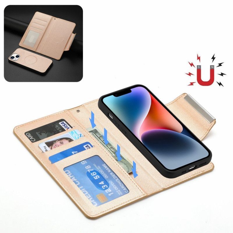 Kryt Flipové Pouzdro Na iPhone 14 Plus Odnímatelné Magnetické