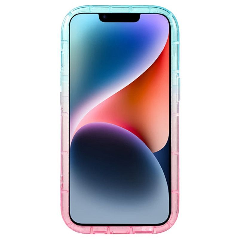 Kryt Na iPhone 14 Plus Airbagy S Barevnými Obrysy