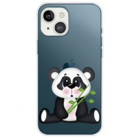 Kryt Na iPhone 14 Plus Bezproblémová Smutná Panda