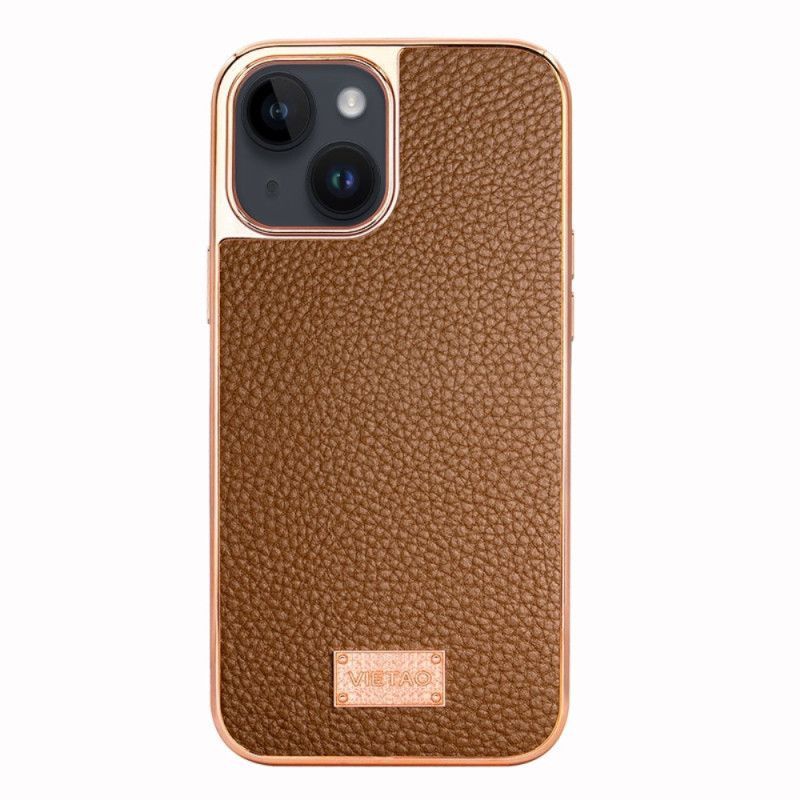 Kryt Na iPhone 14 Plus Efekt Vietao Liči Kůže