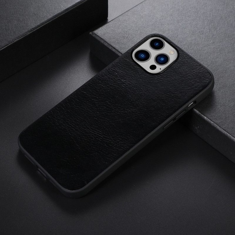 Kryt Na iPhone 14 Plus Pravá Kůže