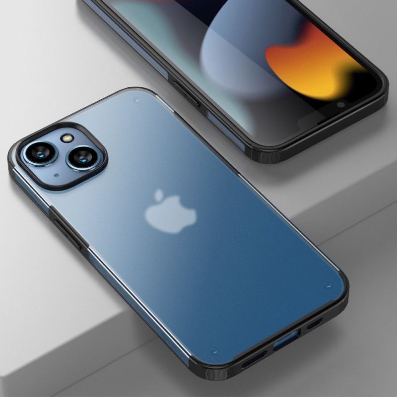 Kryt Na iPhone 14 Plus Průsvitné Silikonové Okraje