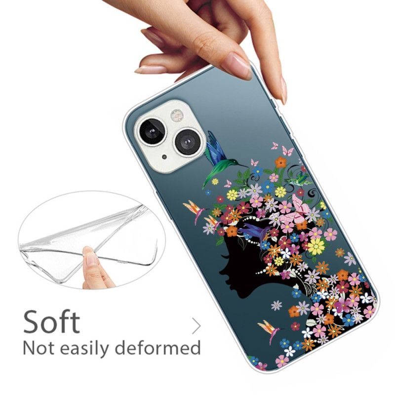 Kryt Na iPhone 14 Plus Pěkná Květinová Hlava