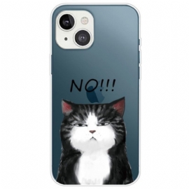 Kryt Na iPhone 14 Plus Silikon Kat Č