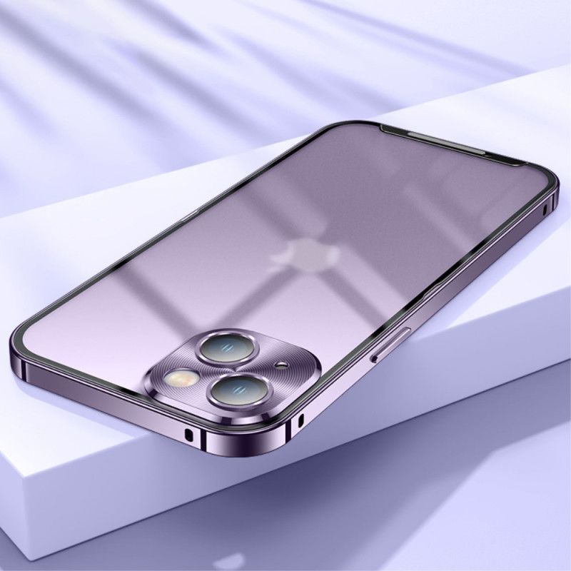Kryty Na Mobil Na iPhone 14 Plus Hrany A Zadní Strana Z Hliníkové Slitiny