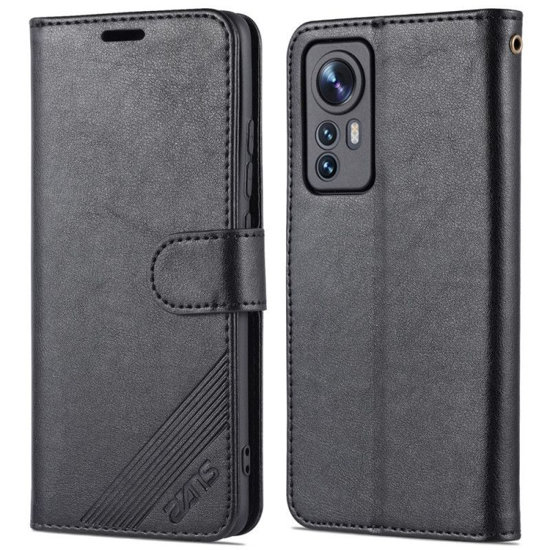 Flipové Pouzdro Na Xiaomi 12 / 12X Umělá Kůže Azns