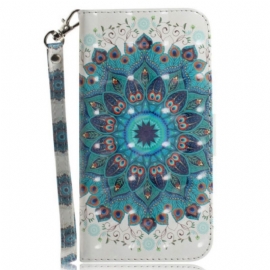 Kožené Pouzdro Na Xiaomi 12 / 12X Na Lana Strappy Mandala