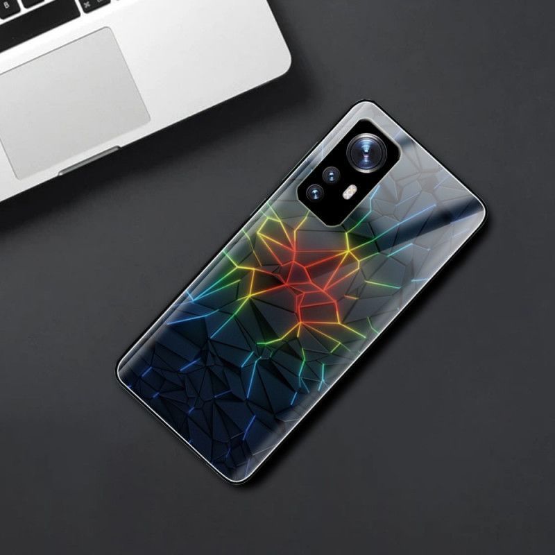 Kryt Na Xiaomi 12 / 12X Geometrie Tvrzené Sklo