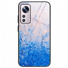 Kryt Na Xiaomi 12 / 12X Mramorové Barvy Tvrzené Sklo