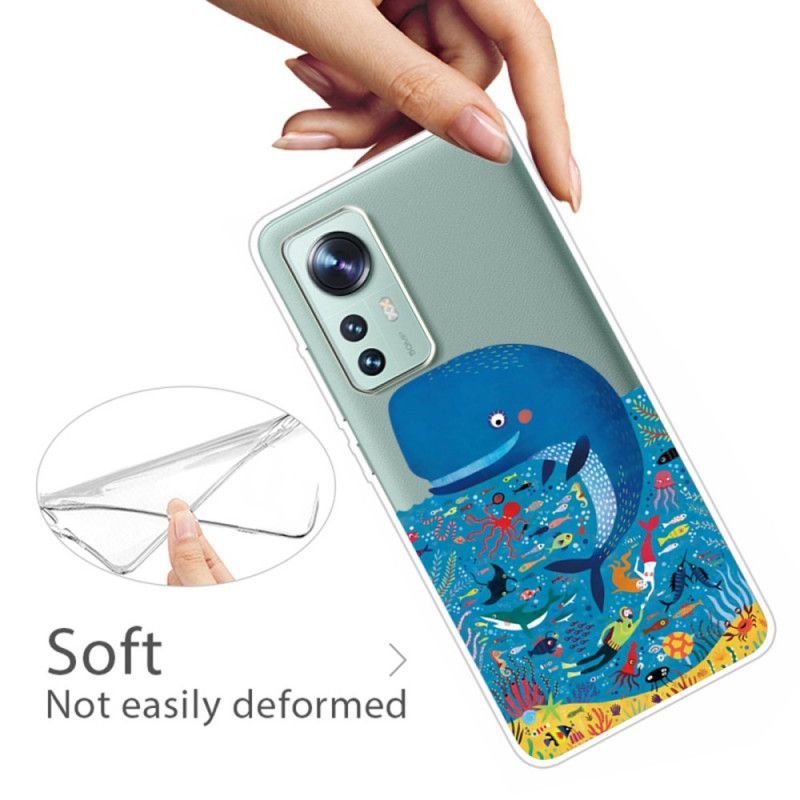 Kryt Na Xiaomi 12 / 12X Velryba Grafika
