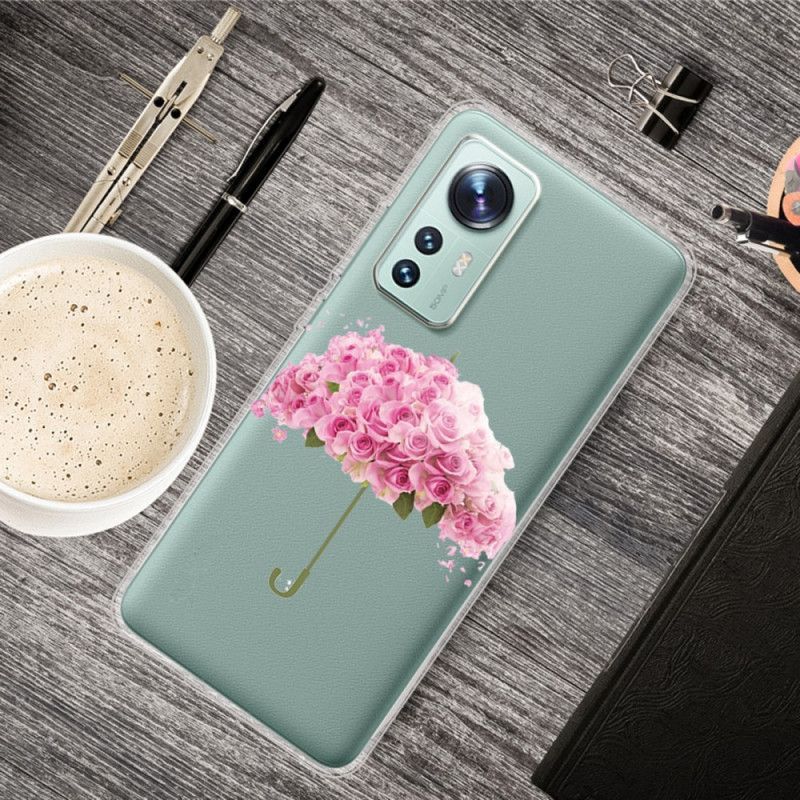 Kryty Na Mobil Na Xiaomi 12 / 12X Květinový Deštník