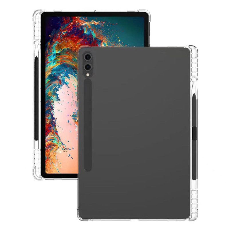 Kryt Samsung Galaxy Tab S9 Ultra Průhledný Držák Doteku