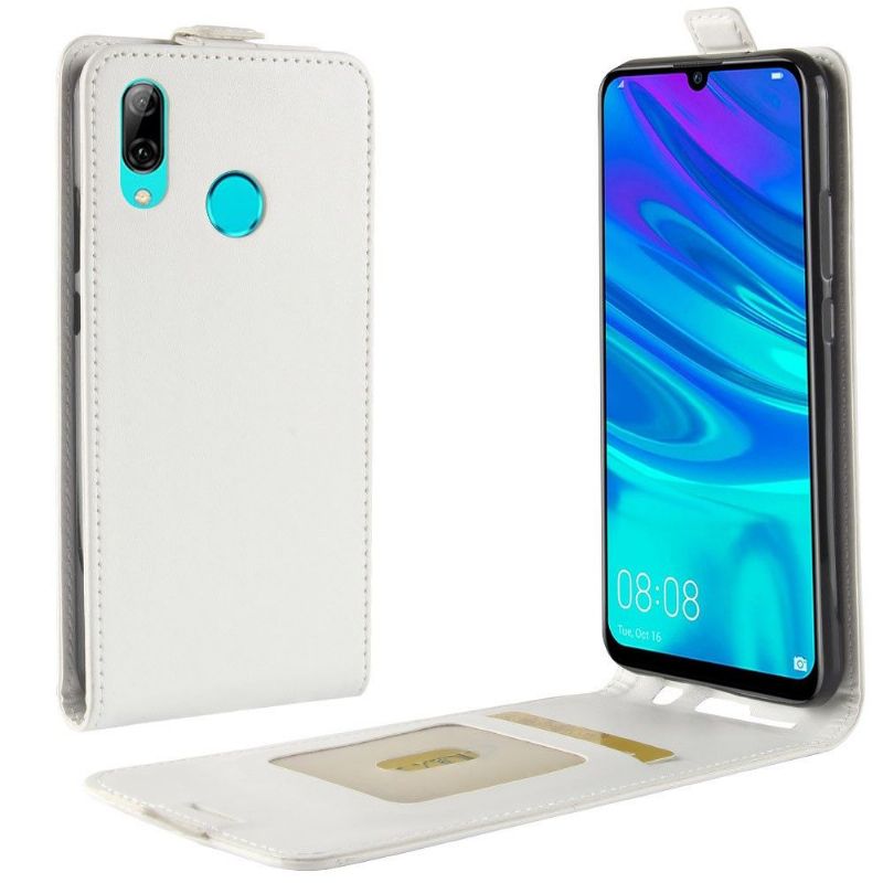 Kožené Pouzdro Folio Na Huawei Y7 2019 Flipové Pouzdro Vertikální Umělá Kůže