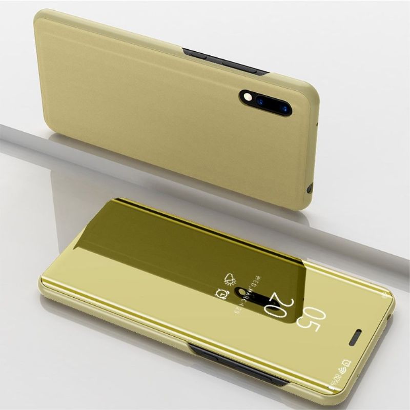 Kryt Na Huawei Y7 2019 Flipové Pouzdro Zrcadlový Efekt