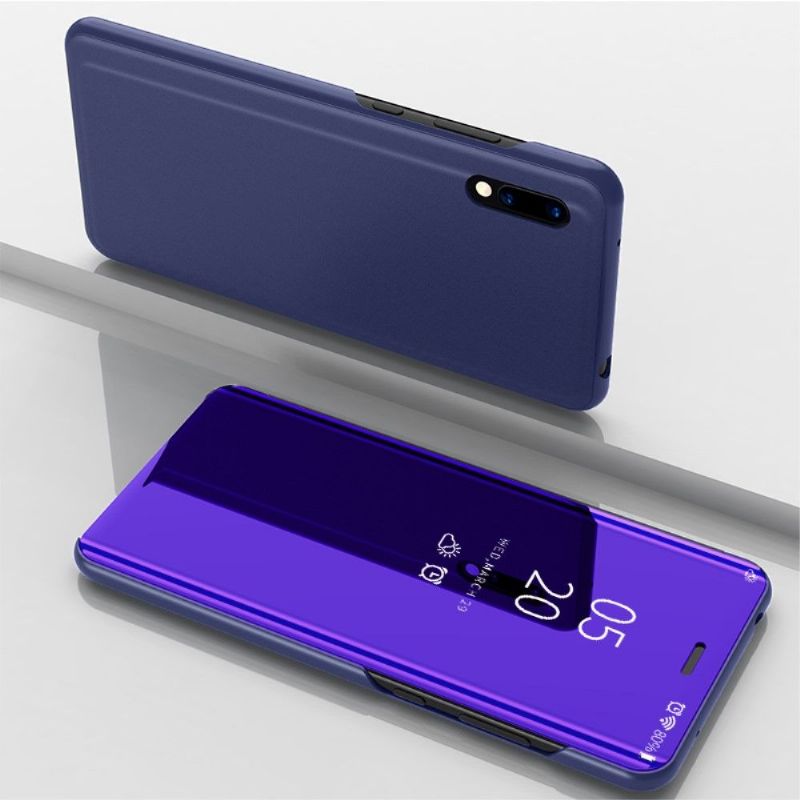 Kryt Na Huawei Y7 2019 Flipové Pouzdro Zrcadlový Efekt