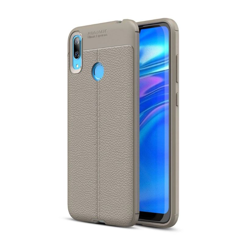 Kryt Na Huawei Y7 2019 Gel Pro Konečnou Úpravu Umělé Kůže
