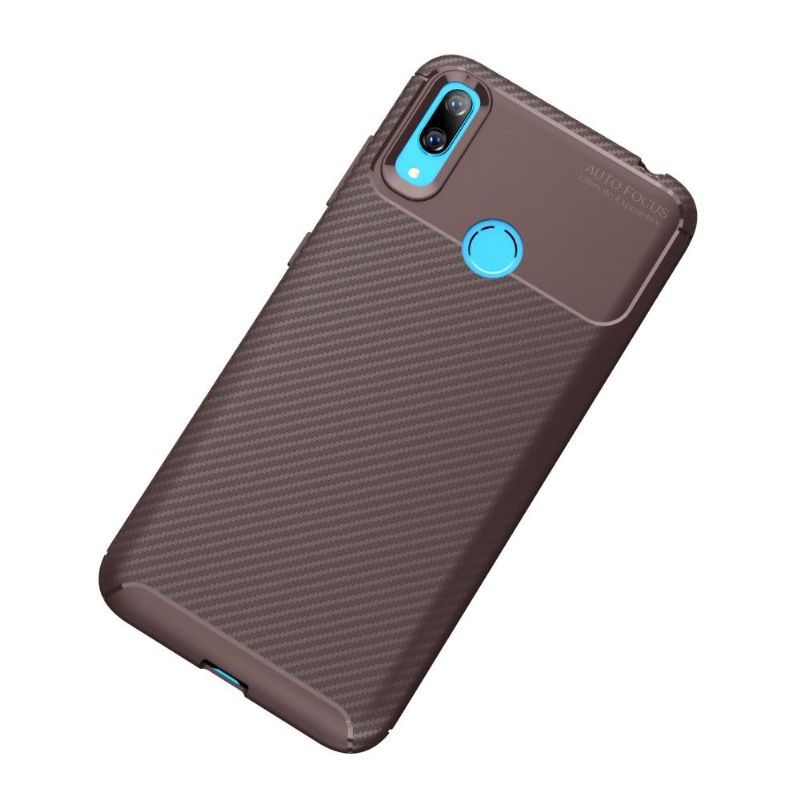 Kryt Na Huawei Y7 2019 Hnědý Karbon Elegantní