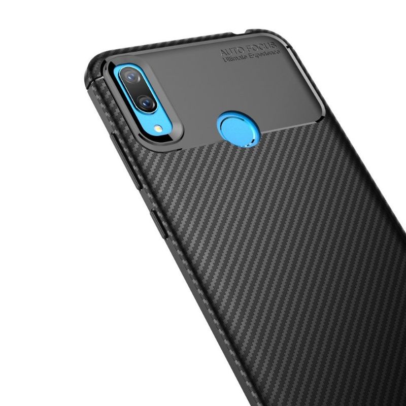 Kryty Na Mobil Na Huawei Y7 2019 Elegantní Černý Karbon