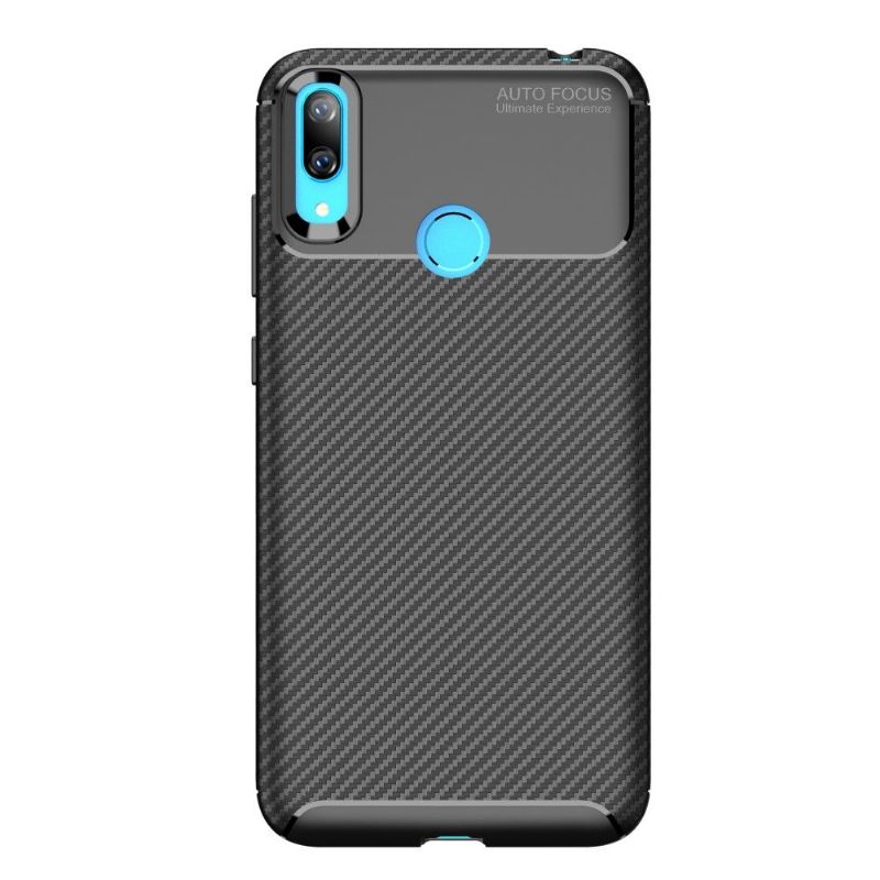 Kryty Na Mobil Na Huawei Y7 2019 Elegantní Černý Karbon