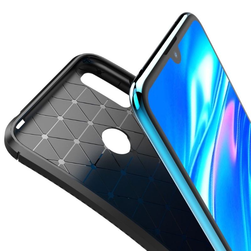 Kryty Na Mobil Na Huawei Y7 2019 Elegantní Černý Karbon