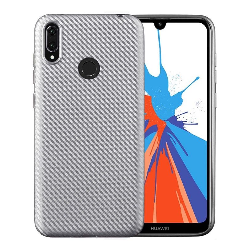 Kryty Na Mobil Na Huawei Y7 2019 Povlak Z Uhlíkových Vláken