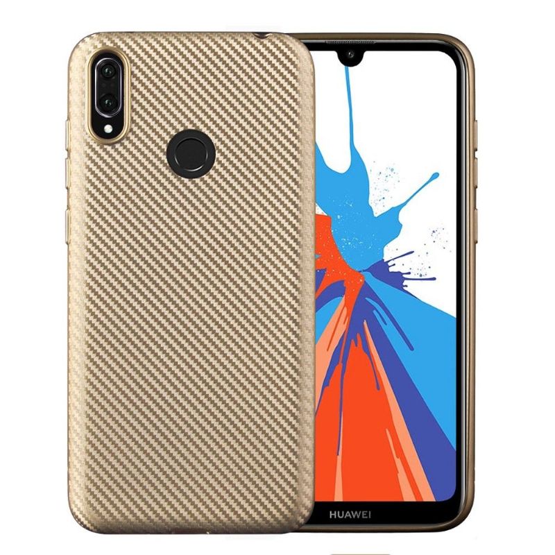 Kryty Na Mobil Na Huawei Y7 2019 Povlak Z Uhlíkových Vláken