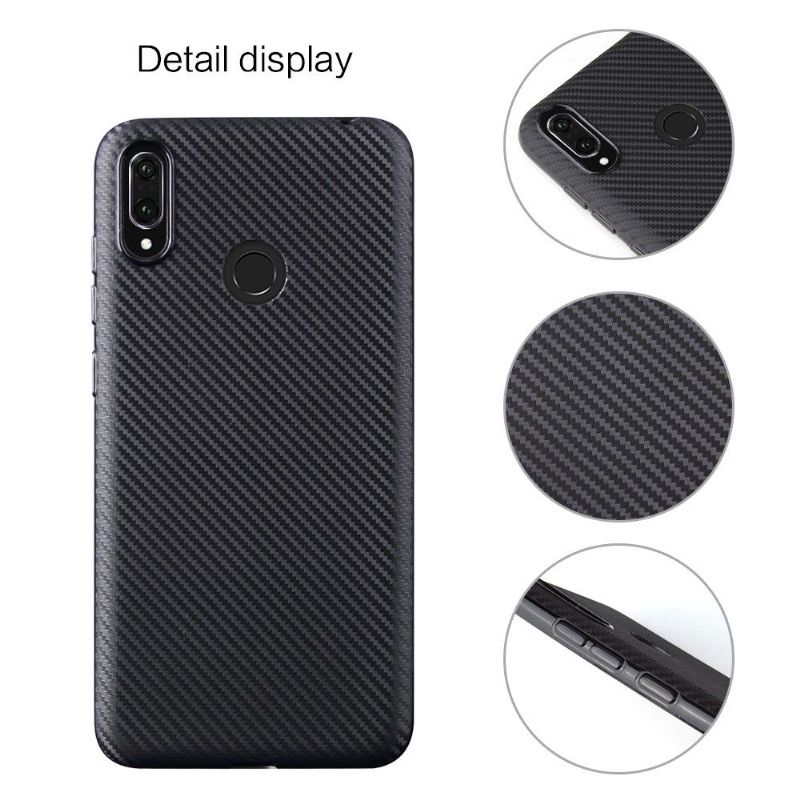 Kryty Na Mobil Na Huawei Y7 2019 Povlak Z Uhlíkových Vláken