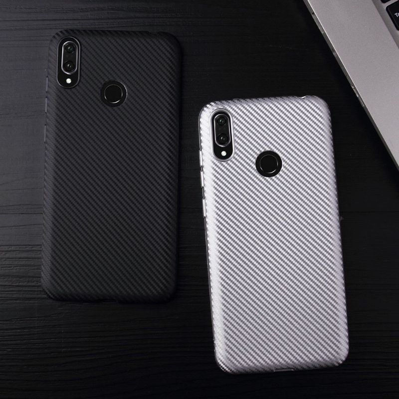 Kryty Na Mobil Na Huawei Y7 2019 Povlak Z Uhlíkových Vláken