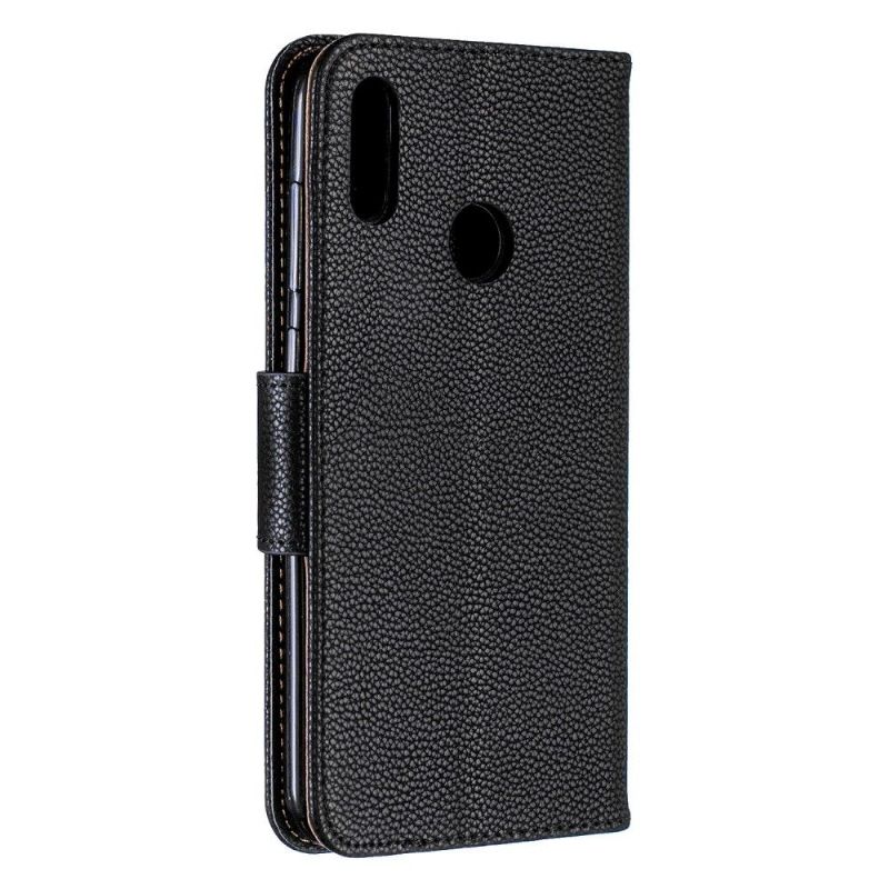 Pouzdra Na Huawei Y7 2019 Flipové Pouzdro Folio S Efektem Zrnité Kůže