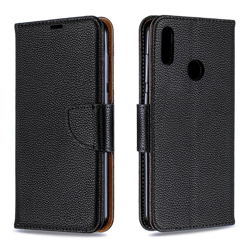 Pouzdra Na Huawei Y7 2019 Flipové Pouzdro Folio S Efektem Zrnité Kůže