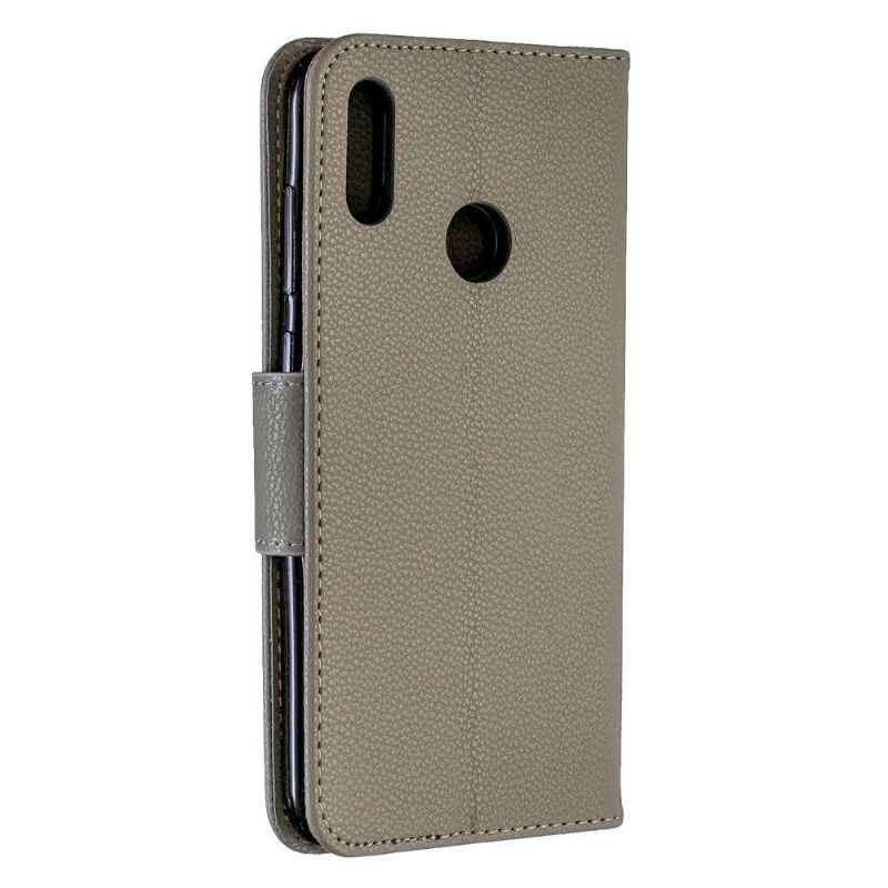 Pouzdra Na Huawei Y7 2019 Flipové Pouzdro Folio S Efektem Zrnité Kůže