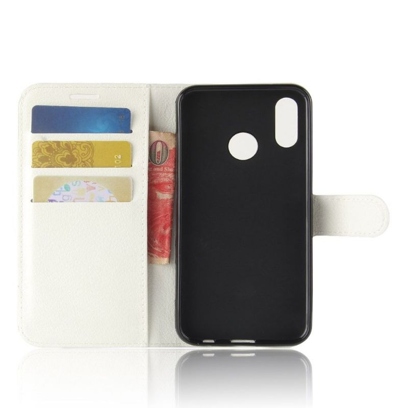 Pouzdra Na Huawei Y7 2019 Stylový Kožený Držák Na Karty