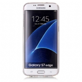 Kryty Na Mobil Na Samsung Galaxy S7 Edge Mramor - Černá