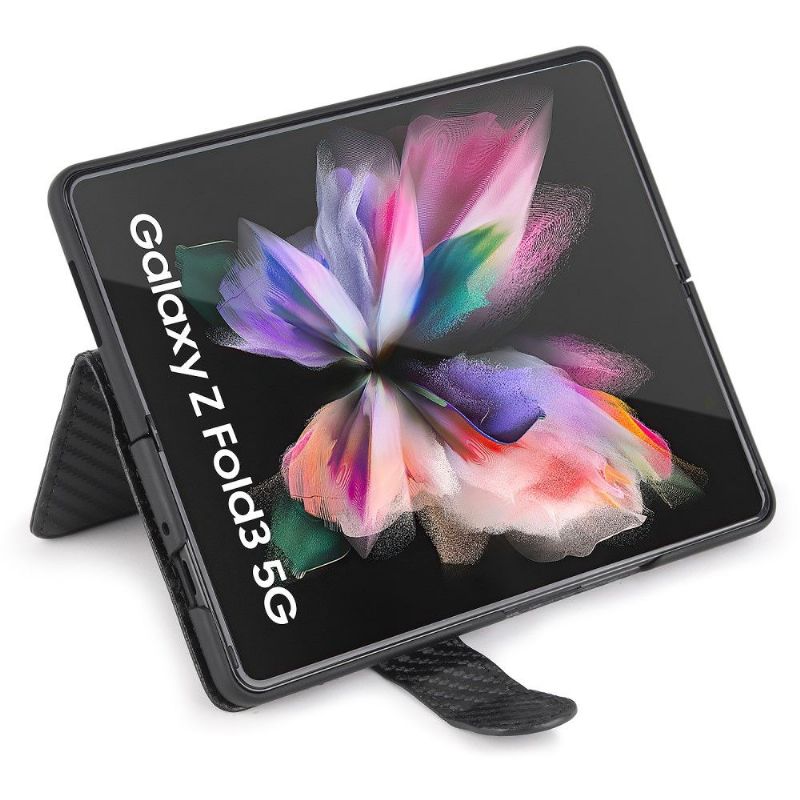 Kryt Flipové Pouzdro Na Samsung Galaxy Z Fold 3 5G Odnímatelné Skořepinové Švy