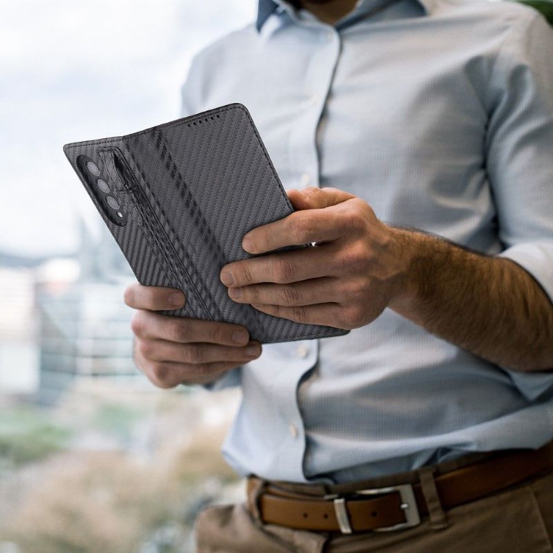 Kryt Flipové Pouzdro Na Samsung Galaxy Z Fold 3 5G Odnímatelné Skořepinové Švy