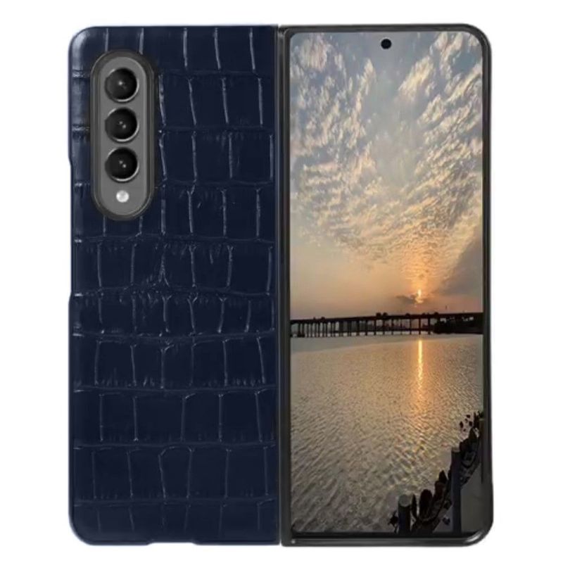 Kryt Na Samsung Galaxy Z Fold 3 5G Efekt Croc Skin