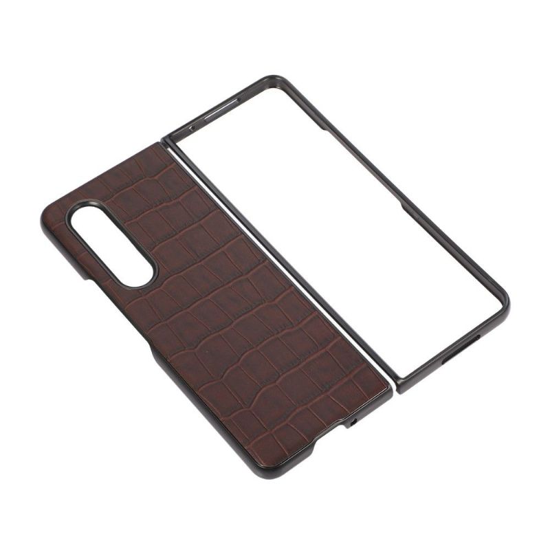 Kryt Na Samsung Galaxy Z Fold 3 5G Efekt Croc Skin