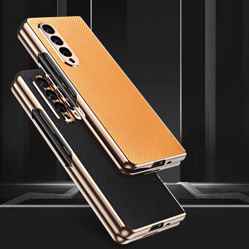 Kryt Na Samsung Galaxy Z Fold 3 5G Karbon + Ochranný Film