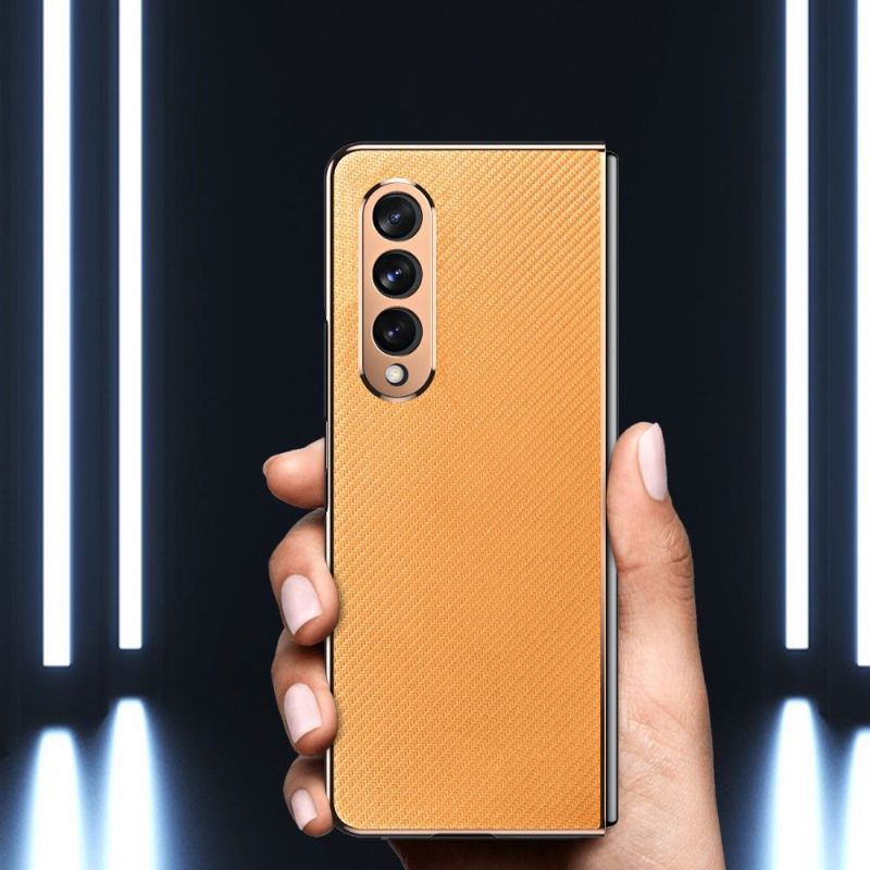 Kryt Na Samsung Galaxy Z Fold 3 5G Karbon + Ochranný Film
