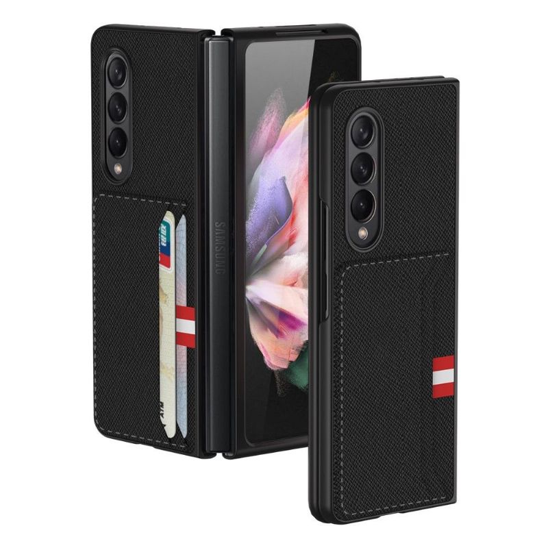 Kryt Na Samsung Galaxy Z Fold 3 5G Kříže Držitel Karty