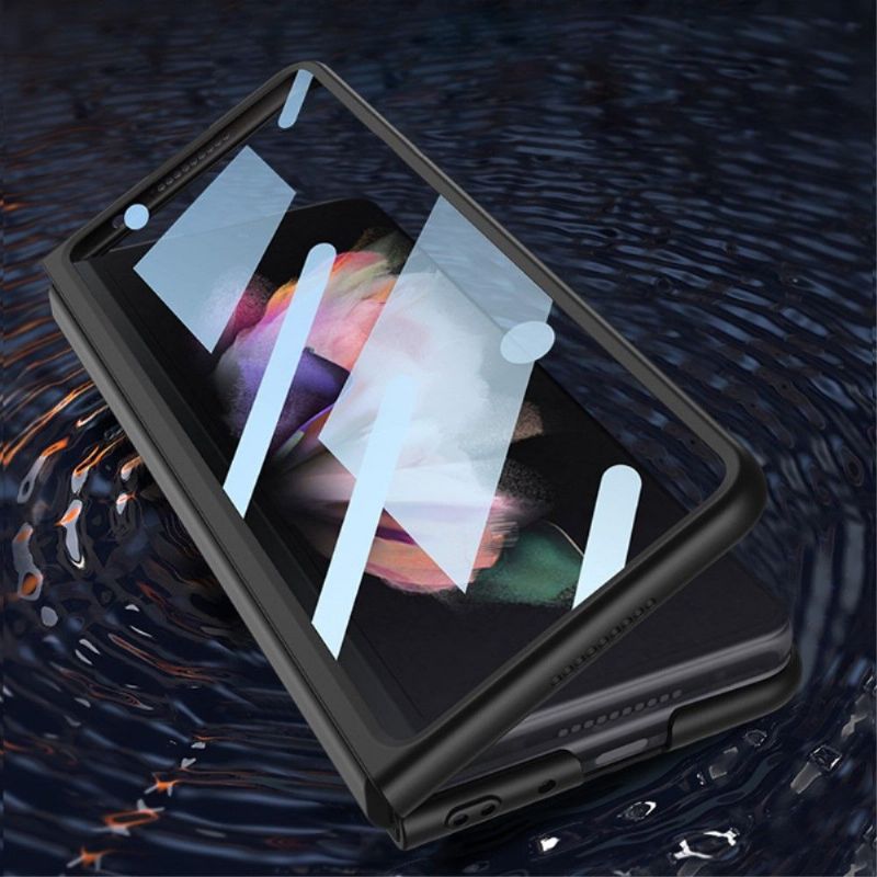 Kryt Na Samsung Galaxy Z Fold 3 5G Ochranný Kufr + Tvrzené Sklo