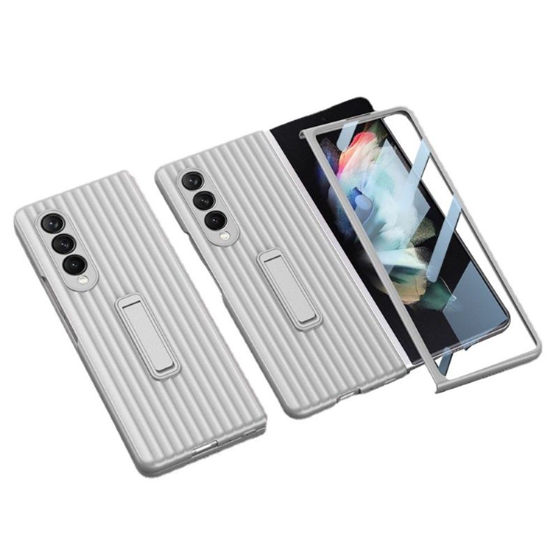 Kryt Na Samsung Galaxy Z Fold 3 5G Ochranný Kufr + Tvrzené Sklo