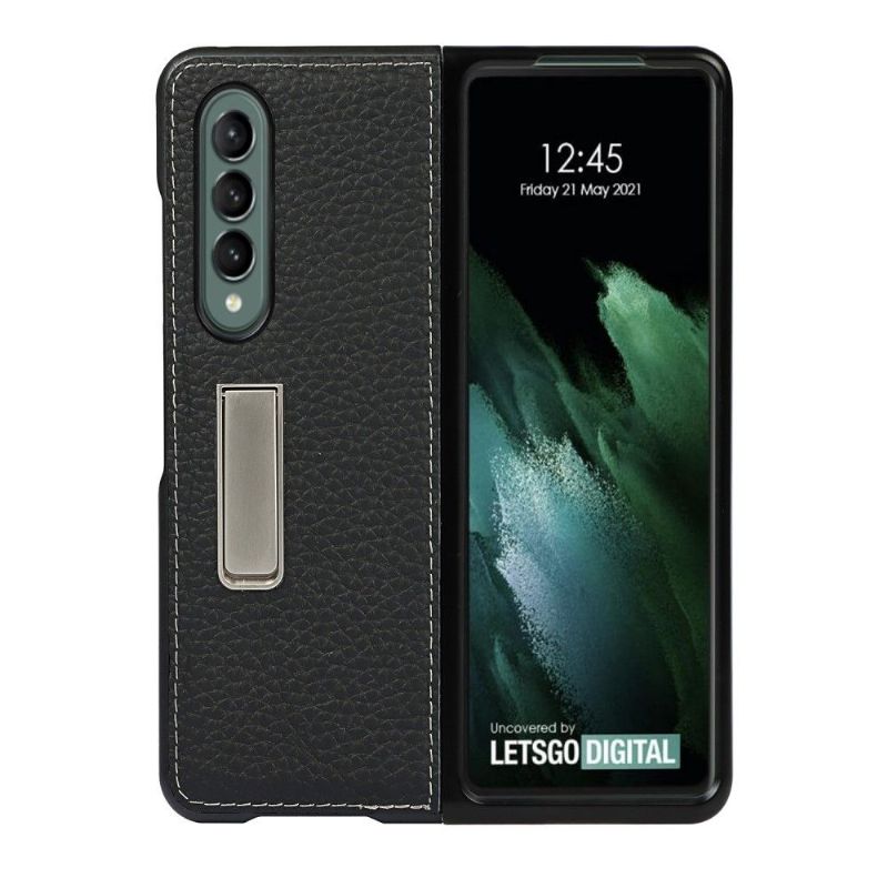 Kryt Na Samsung Galaxy Z Fold 3 5G Odkryté Šití Kůže