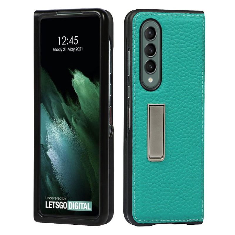 Kryt Na Samsung Galaxy Z Fold 3 5G Odkryté Šití Kůže