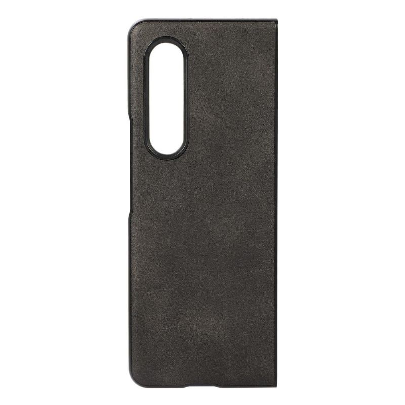 Kryt Na Samsung Galaxy Z Fold 3 5G Vintage Umělý Kožený Jazz