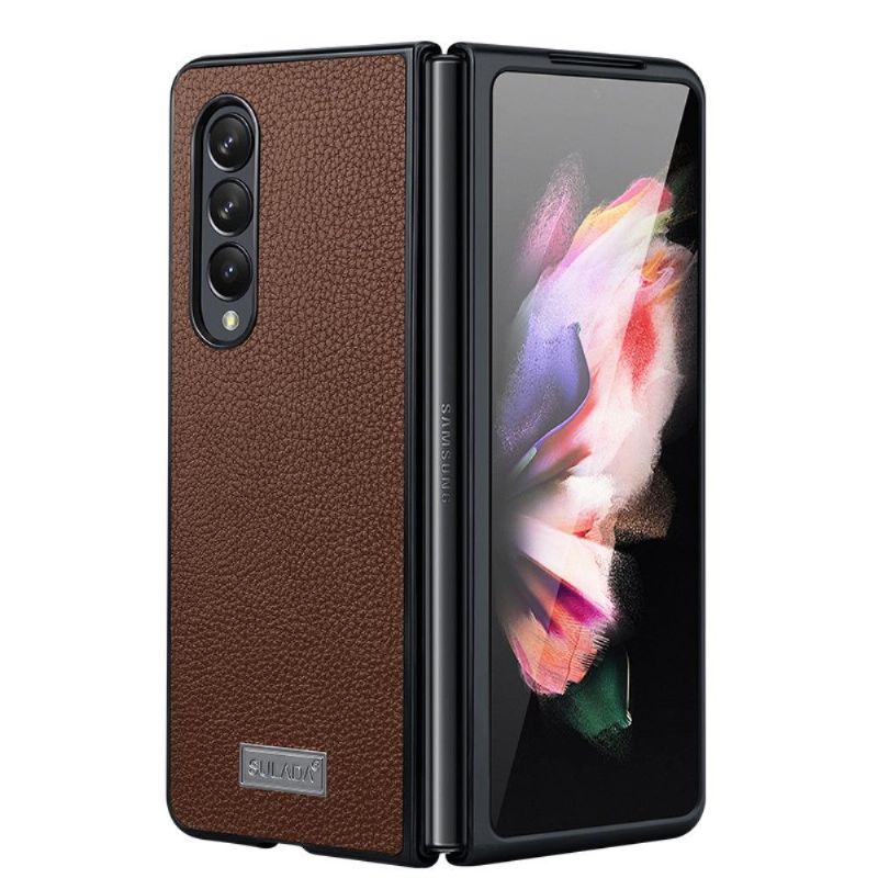 Kryty Na Mobil Na Samsung Galaxy Z Fold 3 5G Sulada Zrnitá Imitace Kůže