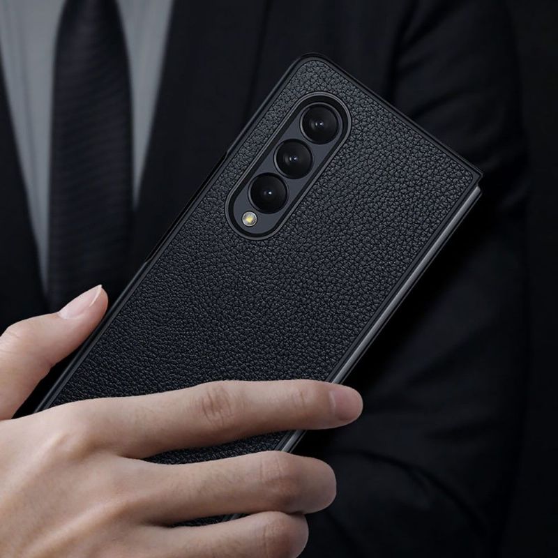 Kryty Na Mobil Na Samsung Galaxy Z Fold 3 5G Sulada Zrnitá Imitace Kůže