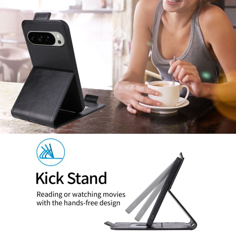 Kožené Pouzdro Folio Google Pixel 10 / 10 Pro Vertikální Design