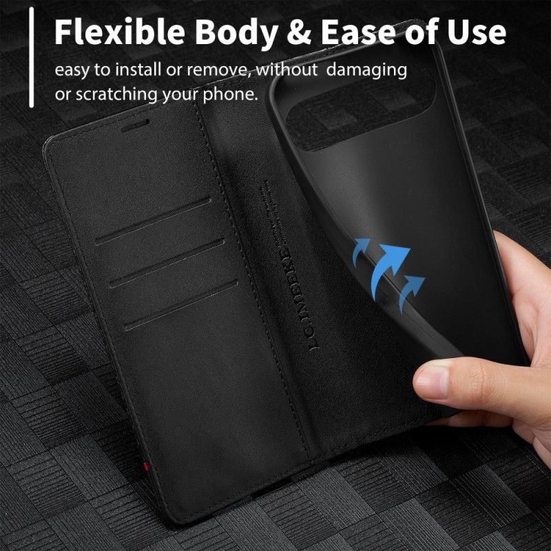 Kožený Kryt Google Pixel 10 / 10 Pro Lc.imeeke Uhlíkové Vlákno